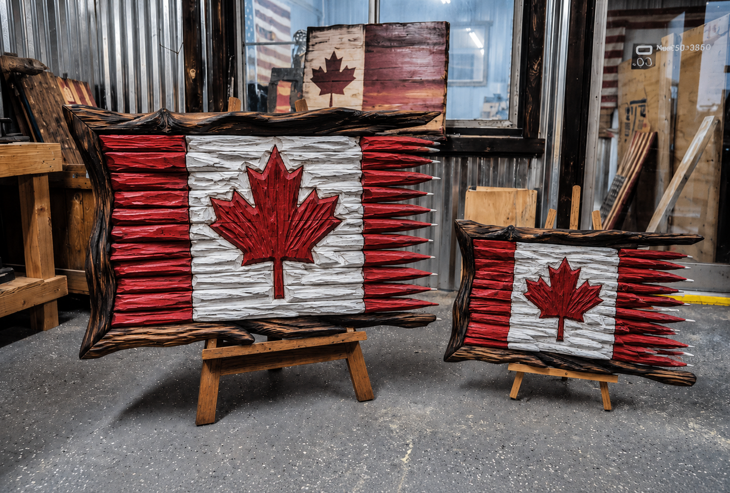 "The Battle Worn" Flag