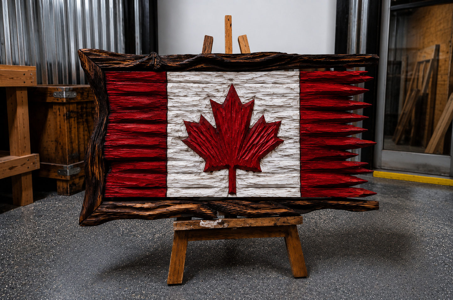 "The Battle Worn" Flag